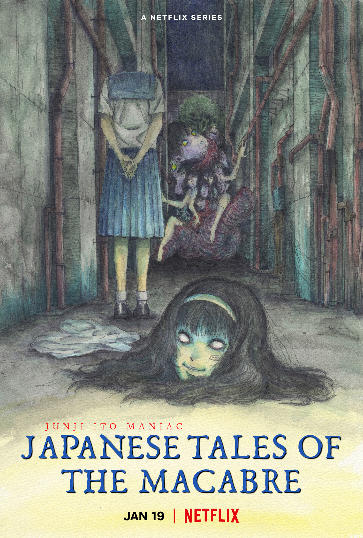 Affiche du projet Junji Itô : Anthologie macabre